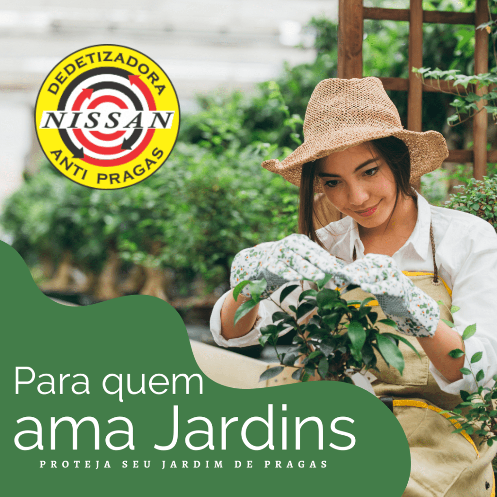 Dedetização para quem ama Jardins