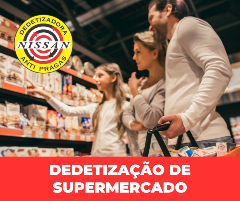 Dedetização em Supermercados